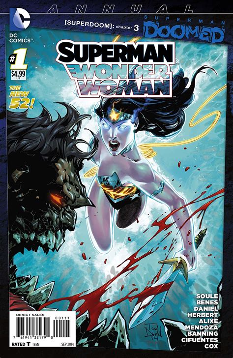 Dc Comics Reviews Supermanwonder Woman Annual 1