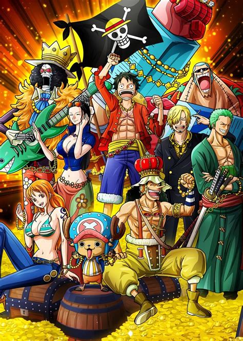 Strawhats One Piece Poster By Onepiecetreasure Displa