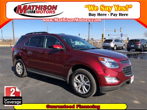 Used Chevrolet Equinox Lt For Sale In Mathison Jp Motors