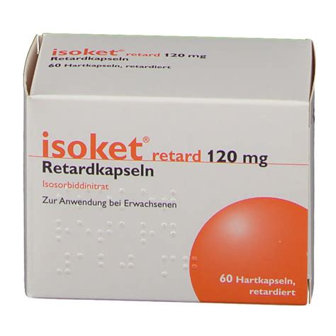 Isoket® Retard 120 Mg 60 St Mit Dem E Rezept Kaufen Shop Apotheke