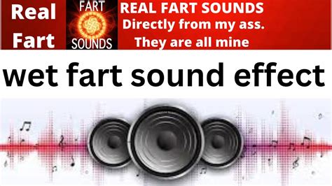 wet fart sound effect youtube