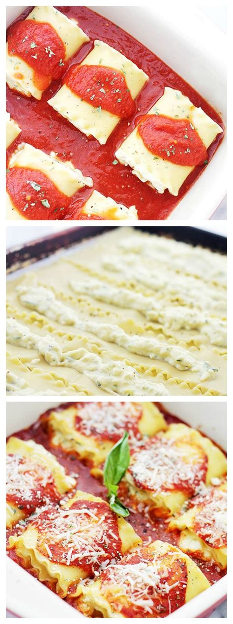 Cheesy Zucchini Lasagna Rolls Delicious And Cheesy