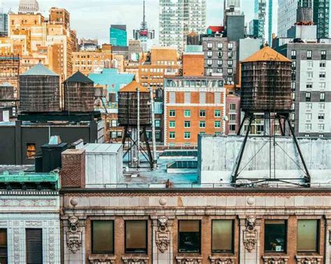 Nyc New York City Roof Tops Skyline Etsy Skyline Nyc Ciudad De