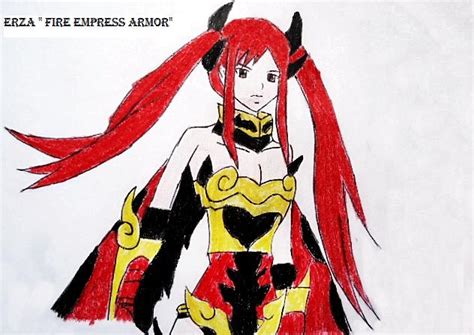 Erza Fire Empress Armor By Zedian18 On Deviantart
