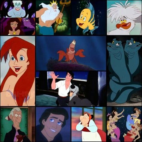 The Little Mermaid Disney Classics Characters Princess Ariel Prince