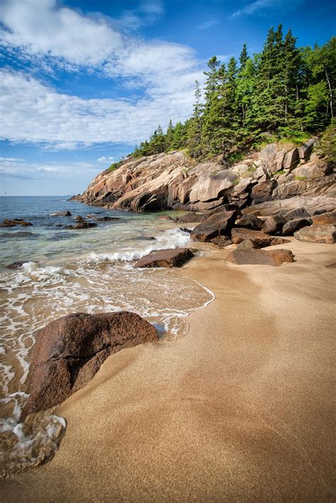 Sand Beach At Acadia Nature Places To See National Parks
