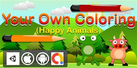 Edukida Your Own Coloring Happy Animals Kids Game By Northernmob Codester