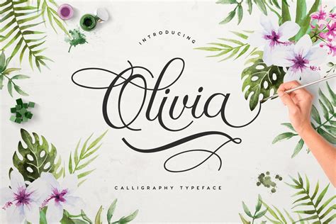 Olivia Script Font Free Script And Handwriting Font Free