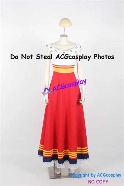 The Book Of Life Maria Posada Cosplay Costume Dress Acgcosplay Dress