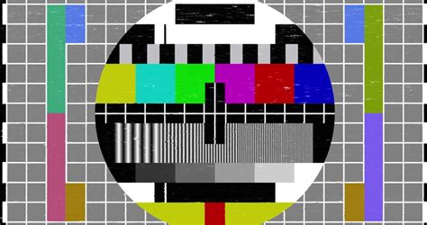 Royalty Free Television Screen Color Test Pattern Seamless