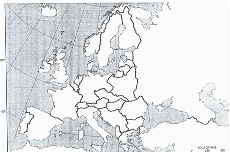 Map Of Europe 1939 Blank Secretmuseum