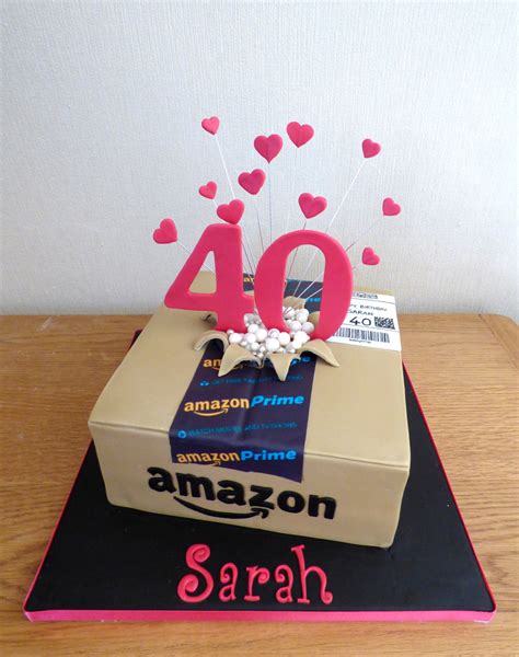 Amazon Prime Delivery Parcel Birthday Cake Susies Cakes