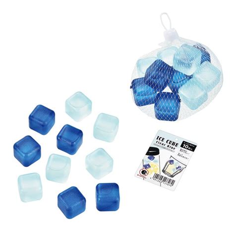 Ice Cube Echo Plastic Reusable Ice Cubes Pack Silicone Shopee Philippines