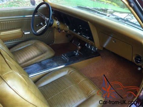 1969 Pontiac Firebird Bronze Gold Interior Like Trans Am Camaro Gto