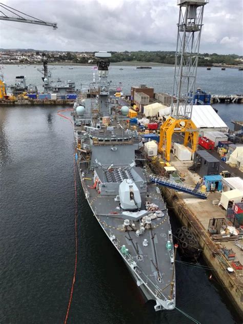 Hms Richmond Emerges From Refit As Most Advanced Frigate