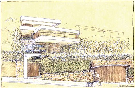 Gallery Of The Books House Luigi Rosselli 42 Architecture Drawing