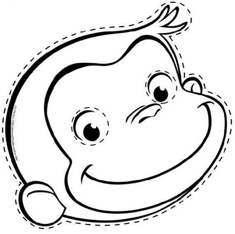 Curious george is an animated series based on the popular books by margret and h.a. Curious George Halloween Coloring Pages - Coloring Home