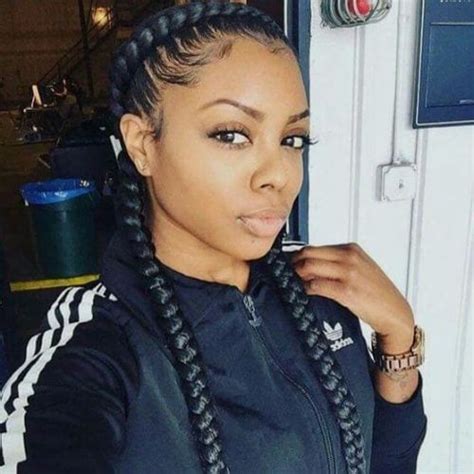You can weave these large afro bunches, which create voluminous hairstyles, on hair, the length of which starts from 6 cm. 50 Goddess Braids Hairstyles - My New Hairstyles