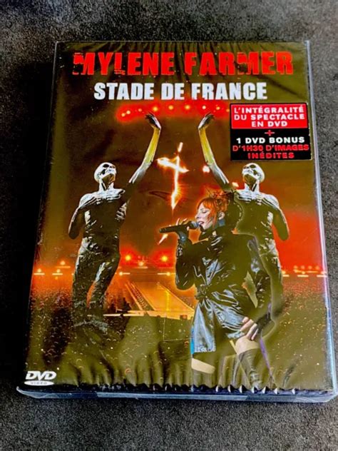 MYLENE FARMER STADE De France Live Coffret 2 Dvd Collector Neuf Sous