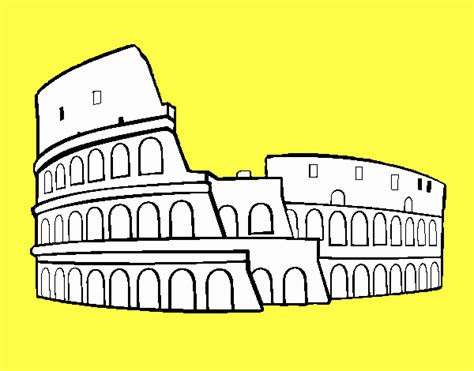 En realidad, se llama anfiteatro flavio, pero todo el mundo lo conoce como el coliseo romano. Dibujo de coliseo romano pintado por en Dibujos.net el día 09-05-18 a las 21:33:49. Imprime ...