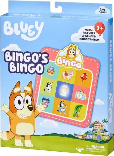 Bluey Juego De Cartas Bingo Bingo Juego De Juego Diverti Meses