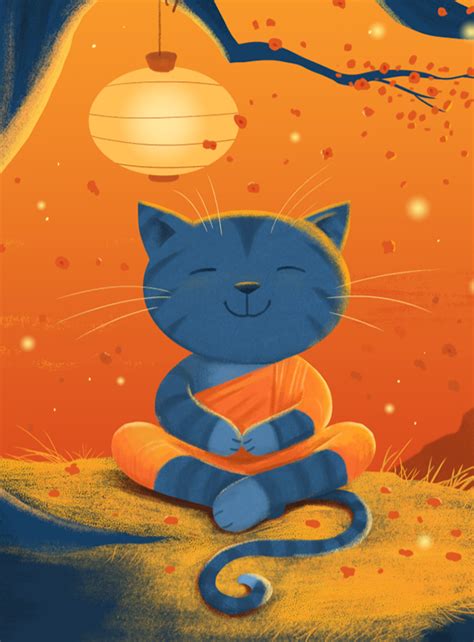 Zen Kitty On Behance