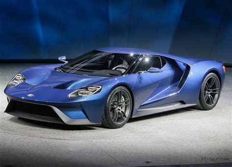 The All New Ford Gt Wins For Best Production Vehicle At 2015 Naias If
