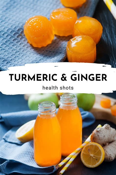 Recipe Turmeric And Ginger Health Shot Recipe Wellness Shots Ginger