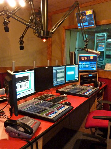 Clyde Broadcast Radio Studio Music Studio Room Radio Radio Station