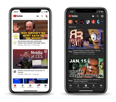 Get the official youtube app for android phones and tablets. YouTube Currently Testing New Dark Mode for Mobile iOS App ...