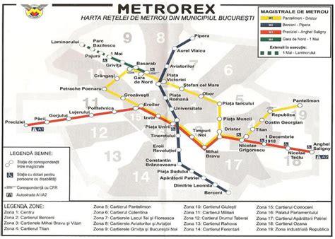 Harta Metroului Din Bucuresti Profu De Geogra