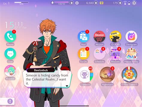 Obey Me Anime Otome Sim App Voor Iphone Ipad En Ipod Touch
