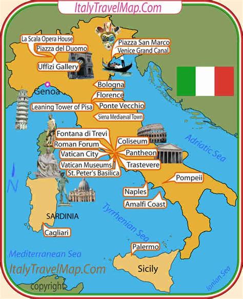 Tourist Spots In Italy With Description