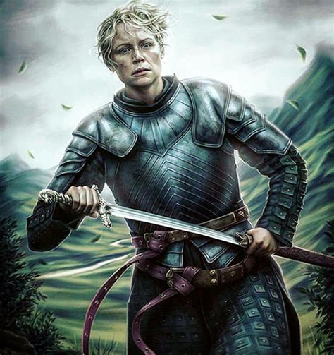 Brienne Of Tarth Game Of Thrones Art Throne Art A Song Of Ice And Fire