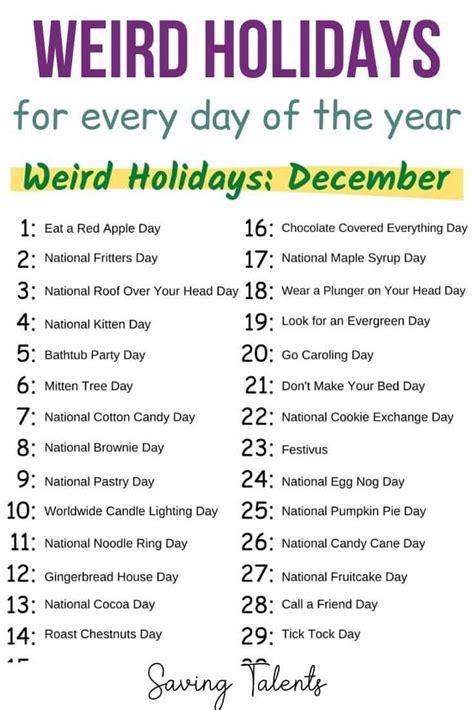 Celebrate These Weird And Strange Holidays Youve Never Heard Of