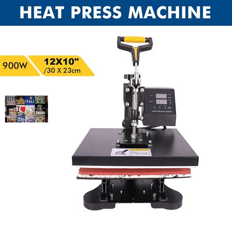 12x10 Digital Heat Press Machine Transfer For T Shirt Printer 900w