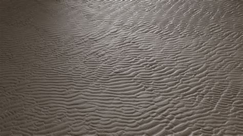3d Scanned Wet Sand 3x3 Meters