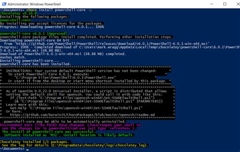 Keep Powershell Core Updated On Windows With Chocolatey