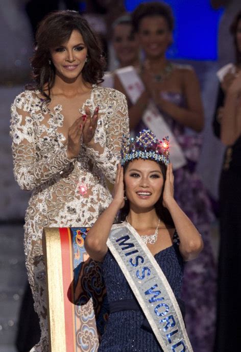 Miss China Crowned Miss World 2012 Cn