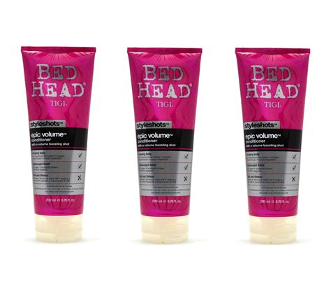 Bed Head By Tigi Styleshots Epic Volume Conditioner Oz Pack Of