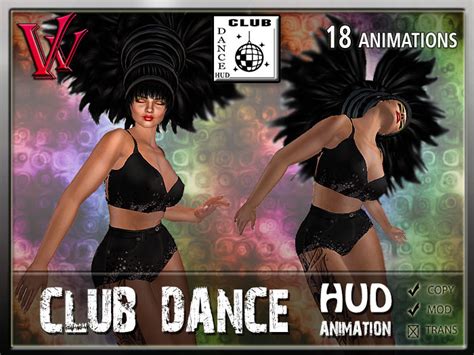 Second Life Marketplace Club Dance Hud