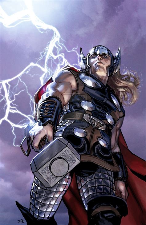 Thor Suggests That You Stay Down By Joopadoops Thor Comic Marvel