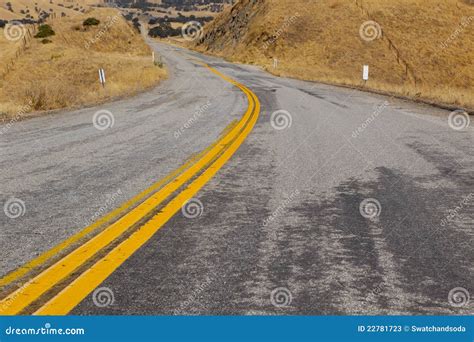 Curvy Road Close Up Stock Image Image Of Warm Travel 22781723