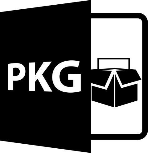 Pkg Open File Format Svg Png Icon Free Download 49256