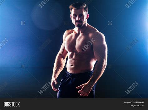 Muscular Fitness Man Image Photo Free Trial Bigstock