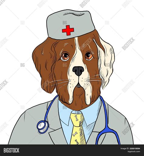 Dog Suit Doctor Image And Photo Free Trial Bigstock