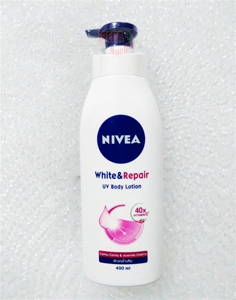 Nivea Uv White Repair Uv Body Lotion 40x Vitamin C Whitening Skin