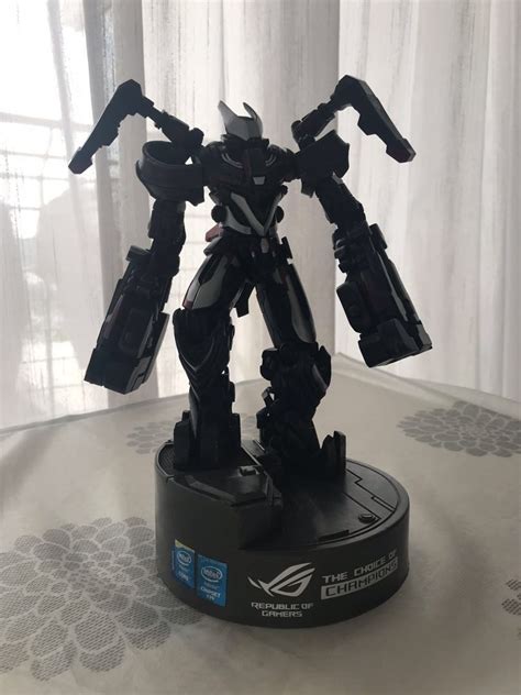 Asus Rog Robot Action Figure Hobbies And Toys Collectibles