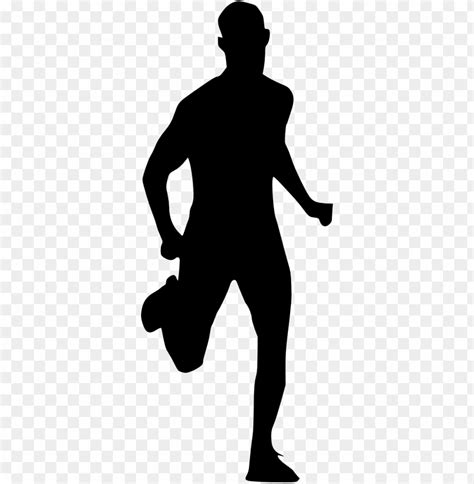 Free Download Hd Png Man Running Silhouette Png Free Png Images
