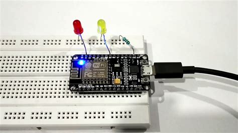 Led Blinking Dengan Nodemcu Esp Bdxtronix Using Microcontrollers